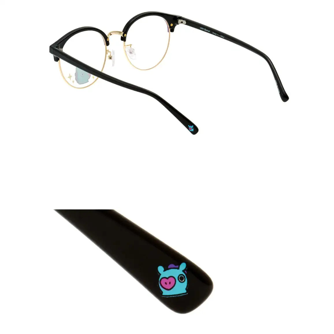BT21 x LookOptical - Half Rim Frame Spectacles - BT21 x LookOptical - Accessories - Harumio