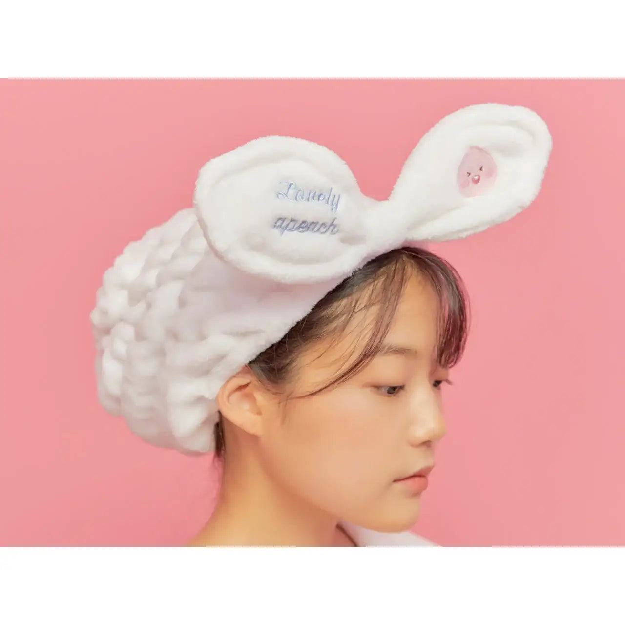 Kakao Friends - Lovely Apeach Hair Turban - Kakao Friends - Accessories - Harumio