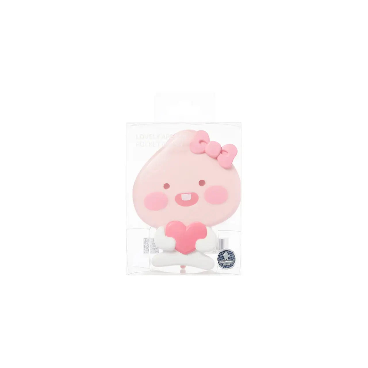 Kakao Friends - Lovely Apeach Pocket Hair Brush - Kakao Friends - Accessories - Harumio