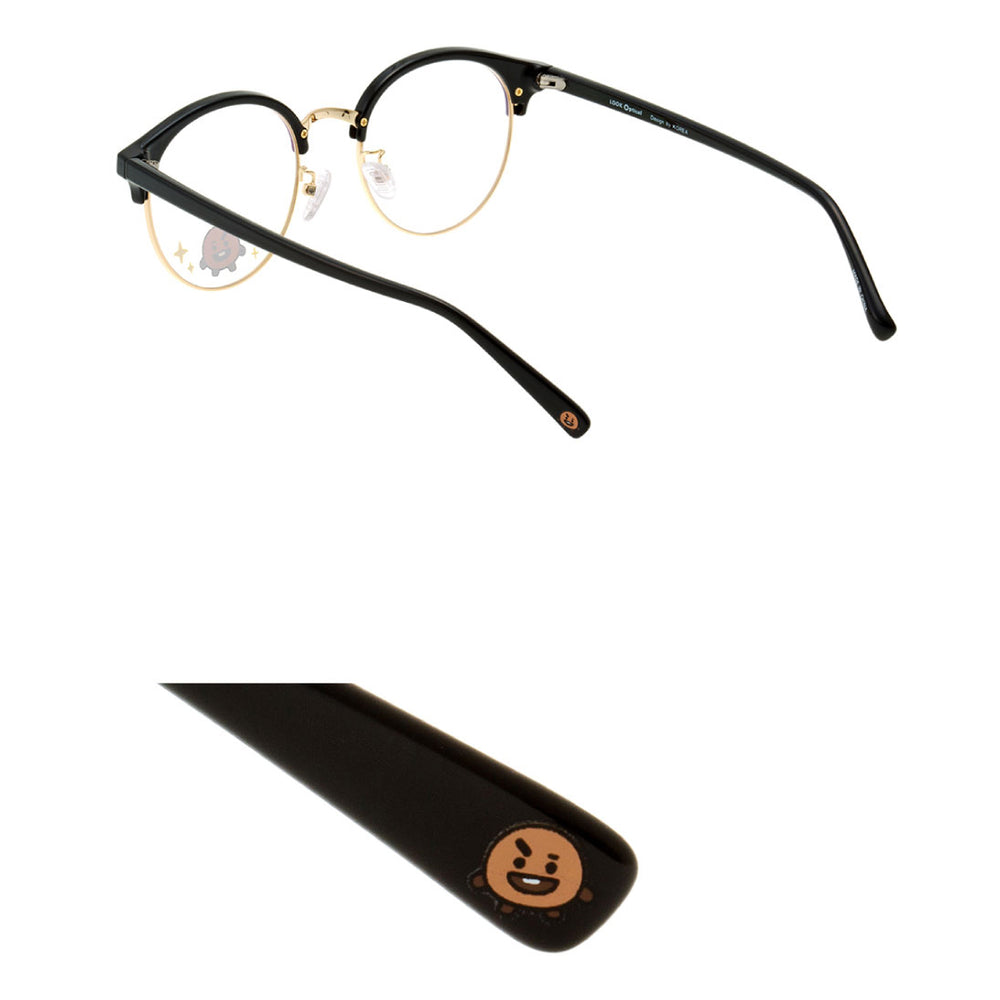 BT21 x LookOptical - Half Rim Frame Spectacles