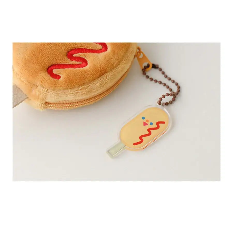 The Recorder Factory - Hotdog Keyring Pouch - The Recorder Factory - Accessories - Harumio