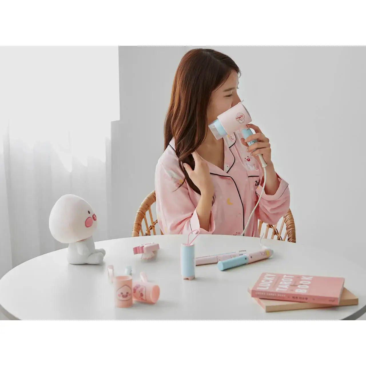 Kakao Friends x UNIX - Lovely Mini Hair Dryer and Accessories - Kakao Friends - Accessories - Harumio