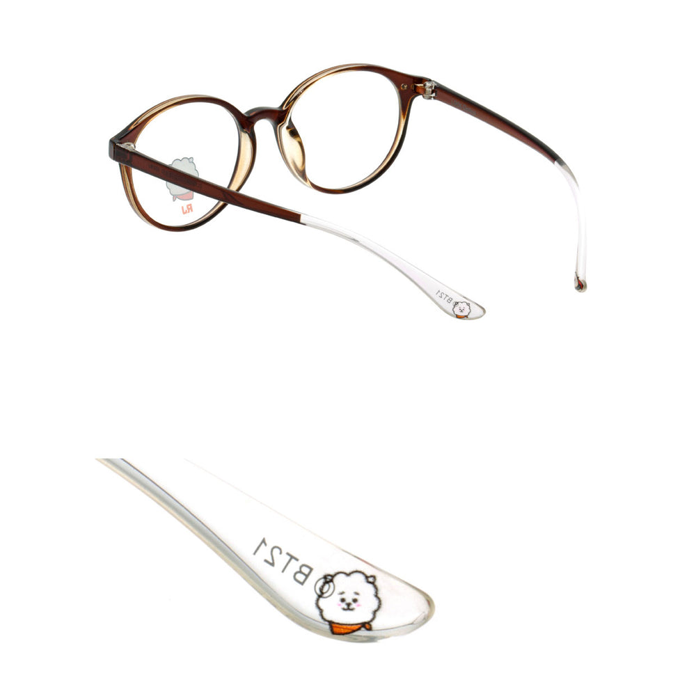 BT21 x LookOptical - Classic Horn Frame Spectacles