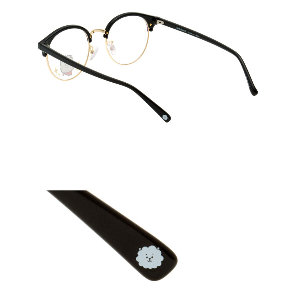 BT21 x LookOptical - Half Rim Frame Spectacles