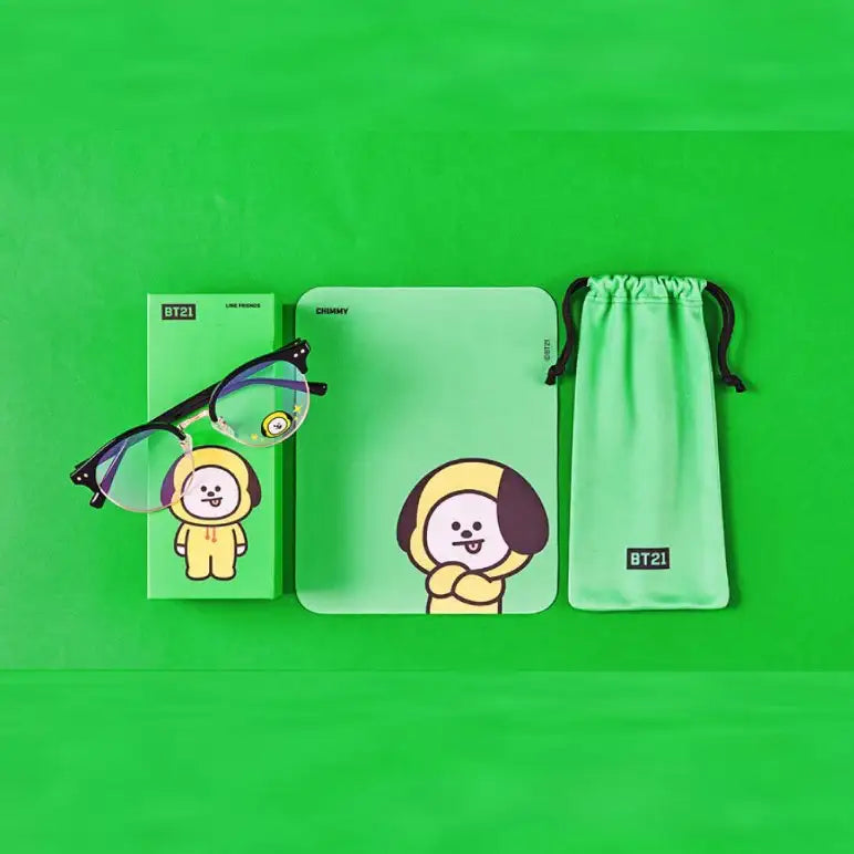 BT21 x LookOptical - Half Rim Frame Spectacles - BT21 x LookOptical - Accessories - Harumio