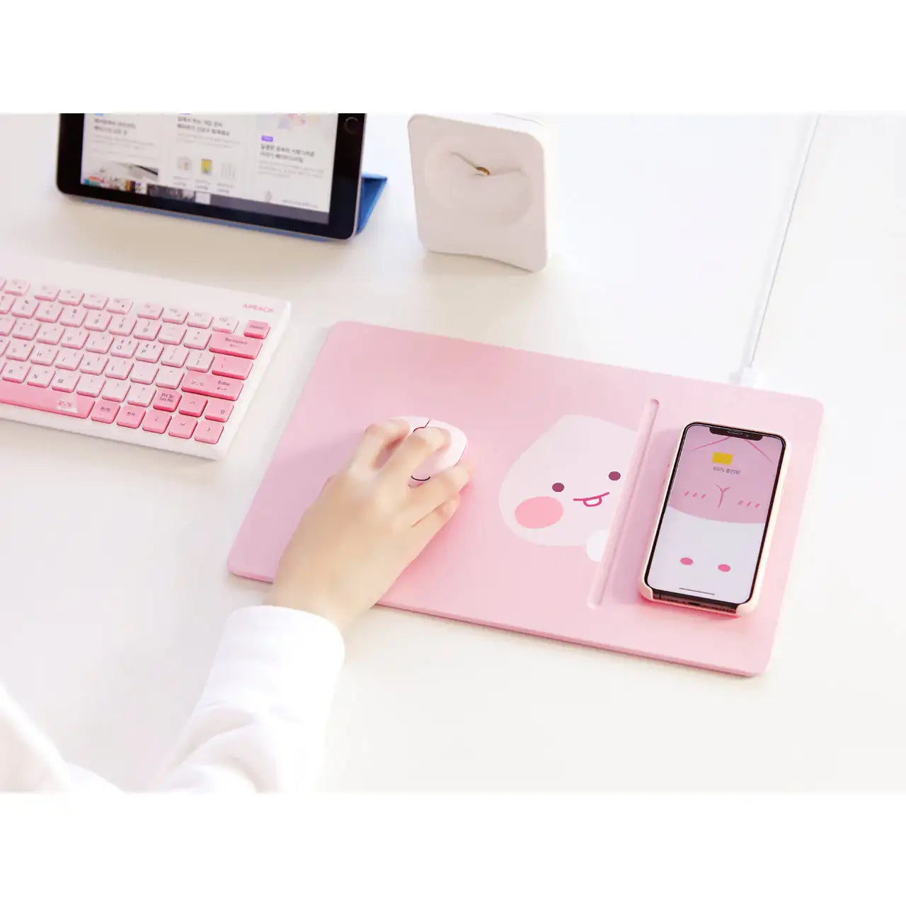 Kakao Friends - High Speed Wireless Charging Mouse Pad - Kakao Friends - Accessories - Harumio