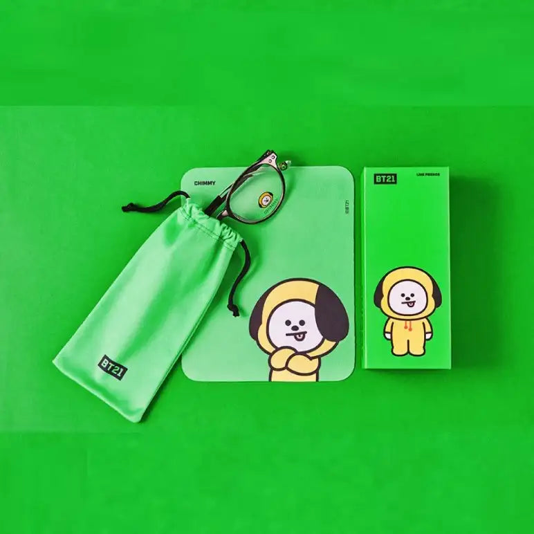 BT21 x LookOptical - Classic Horn Frame Spectacles - BT21 x LookOptical - Accessories - Harumio