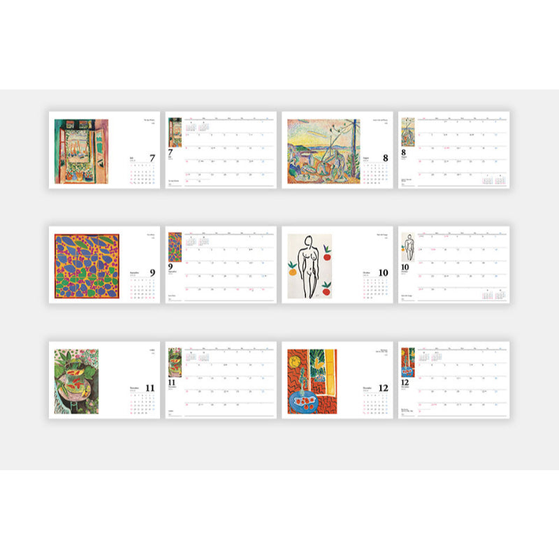 ARTNUOVEAU - 2023 Characters Desk Calendar Collection - ARTNUOVEAU - Calendar - Harumio