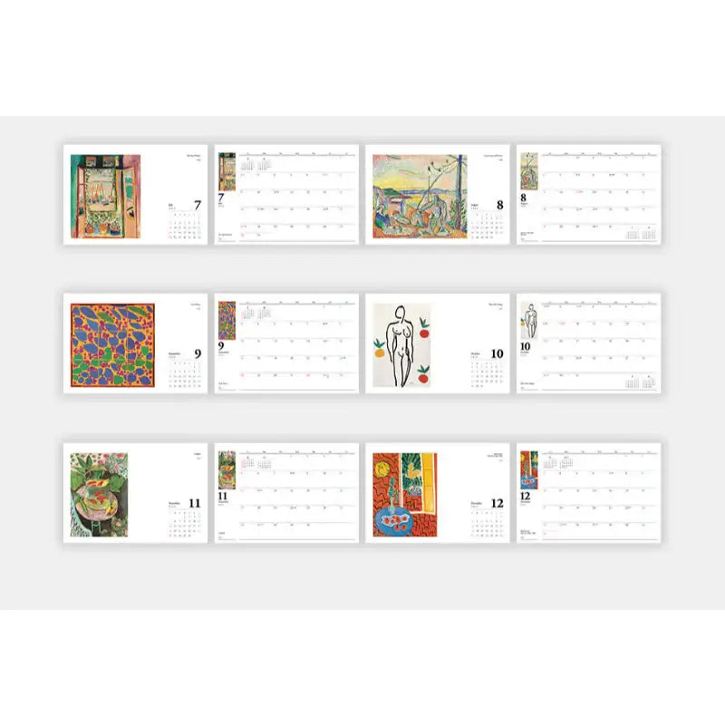 ARTNUOVEAU - 2023 Characters Desk Calendar Collection - ARTNUOVEAU - Calendar - Harumio