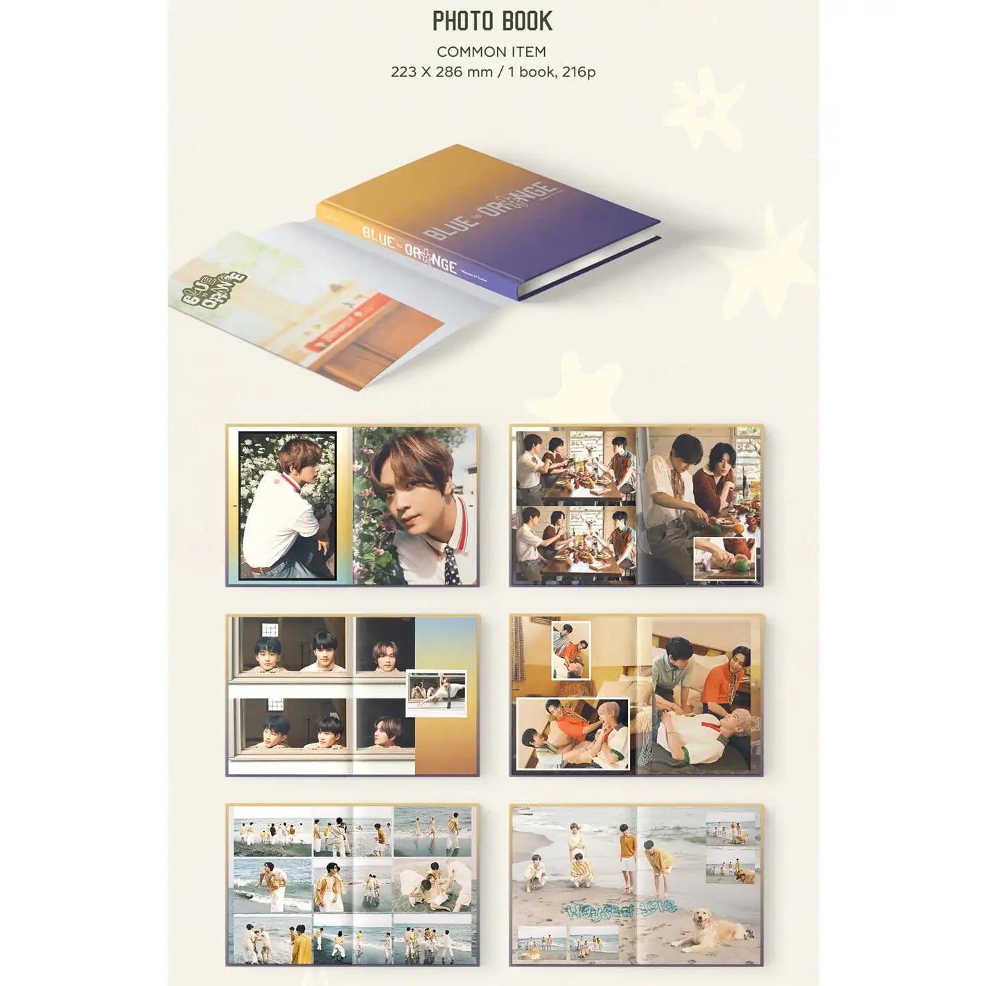 NCT127 - Blue to Orange House of Love Photobook - NCT127 - Photobook - Harumio