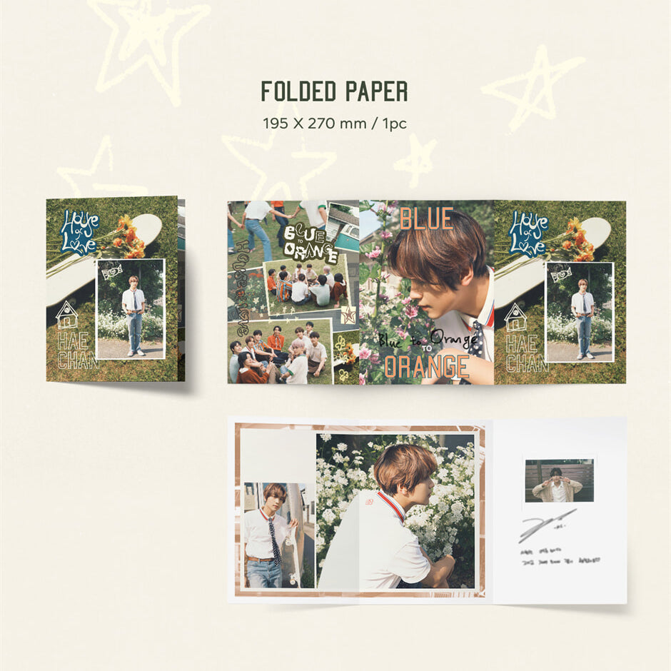 NCT127 - Blue to Orange House of Love Photobook