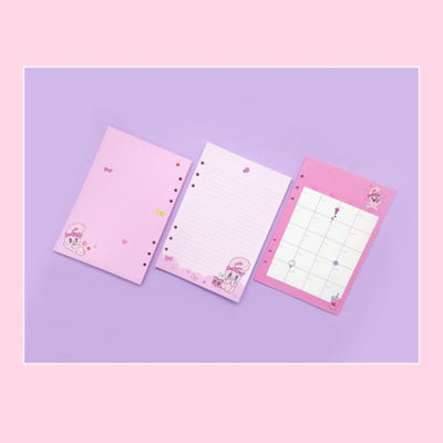 Esther Bunny - A5 and A6 sized 6-holes Diary