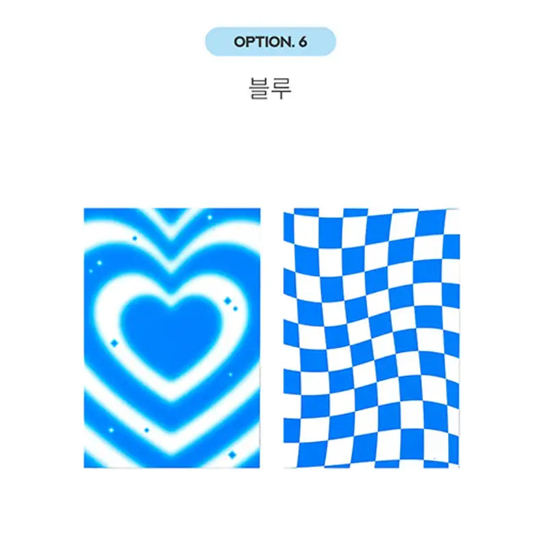 Yudaeng - Heart Poker Photocard Binder Mount - Yudaengdotcom - Photocard Mounts - Harumio