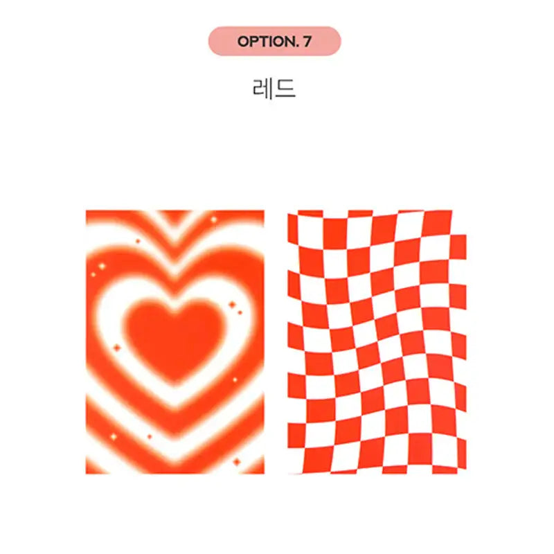 Yudaeng - Heart Poker Photocard Binder Mount - Yudaengdotcom - Photocard Mounts - Harumio