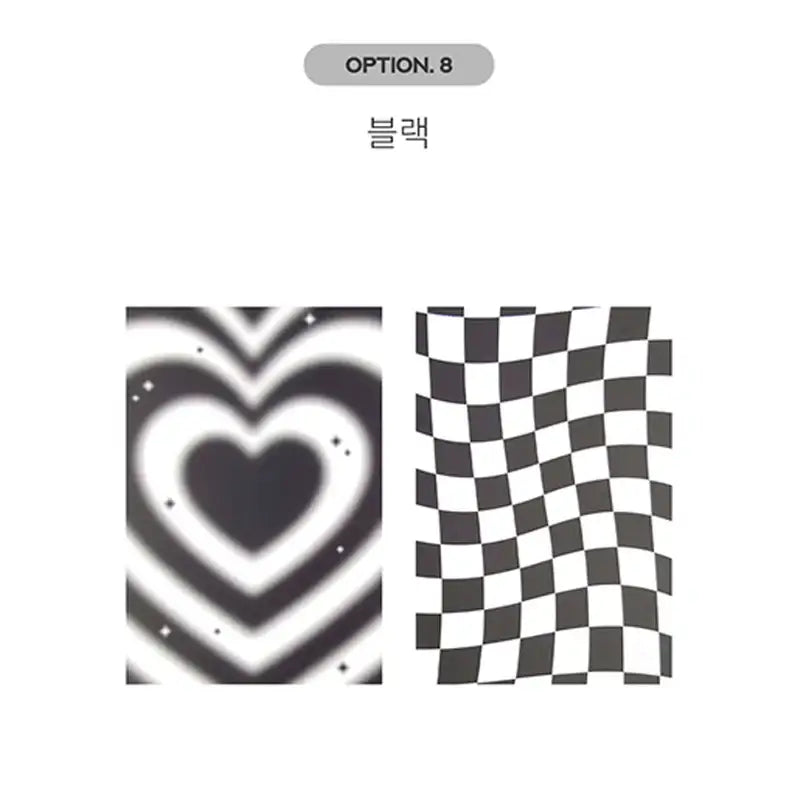 Yudaeng - Heart Poker Photocard Binder Mount - Yudaengdotcom - Photocard Mounts - Harumio