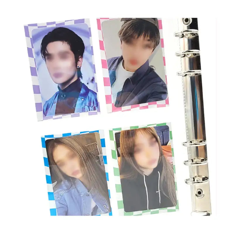 Yudaeng - Heart Poker Photocard Binder Mount - Yudaengdotcom - Photocard Mounts - Harumio