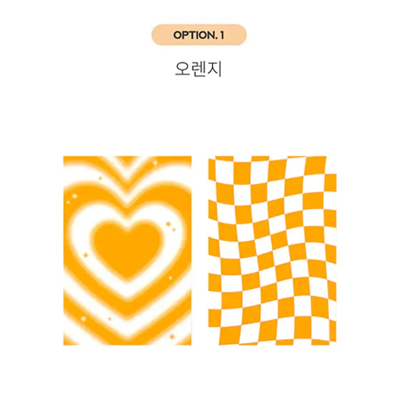 Yudaeng - Heart Poker Photocard Binder Mount - Yudaengdotcom - Photocard Mounts - Harumio