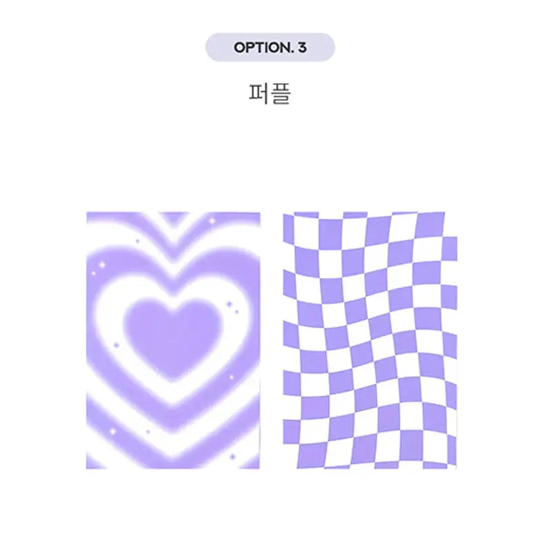 Yudaeng - Heart Poker Photocard Binder Mount - Yudaengdotcom - Photocard Mounts - Harumio