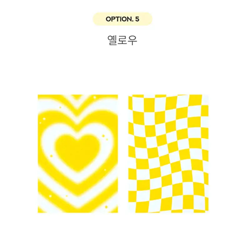 Yudaeng - Heart Poker Photocard Binder Mount - Yudaengdotcom - Photocard Mounts - Harumio