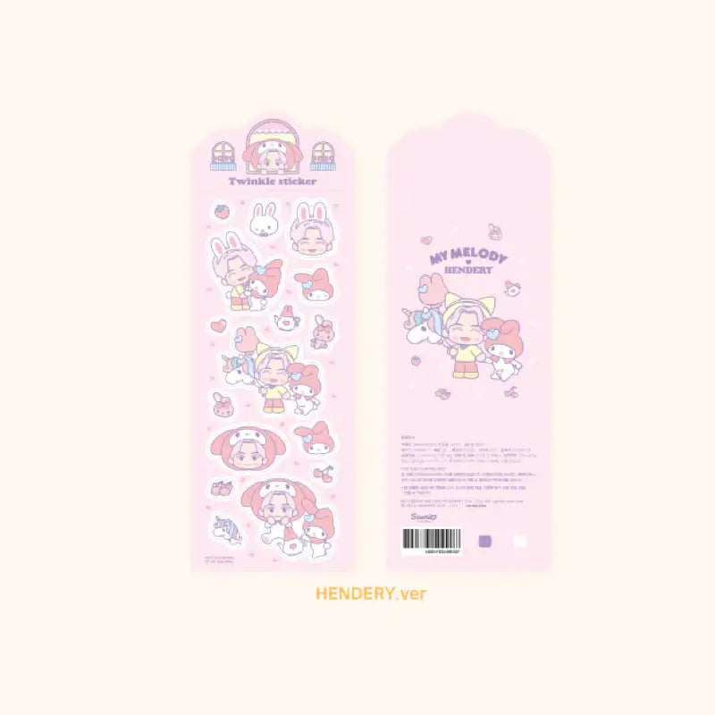 NCT x Sanrio - Twinkle Sticker - Sanrio - Decorative Stickers - Harumio