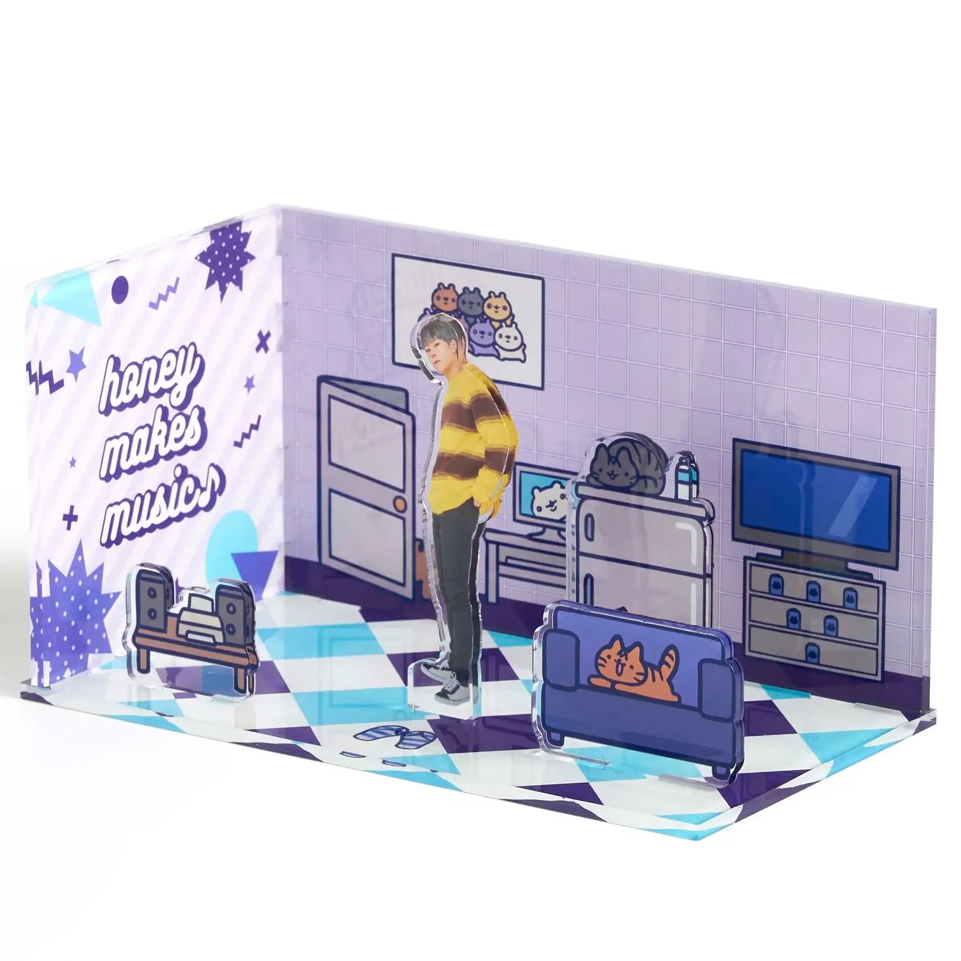 TWOTUCKGOM x Monsta X - Special Figure Miniature Room Set - TWOTUCKGOM x Monsta X - Accessories - Harumio