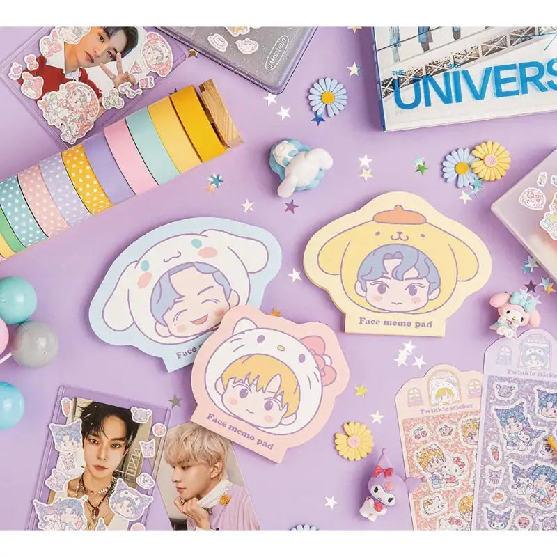 NCT x Sanrio - Face Memo Pad - Sanrio - Memo Pad - Harumio