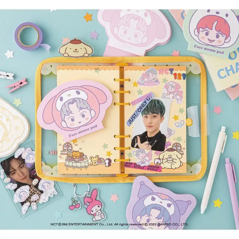 NCT x Sanrio - Face Memo Pad - Sanrio - Memo Pad - Harumio