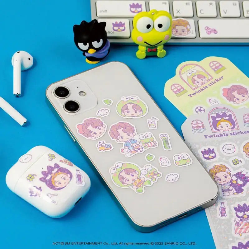 NCT x Sanrio - Twinkle Sticker - Sanrio - Decorative Stickers - Harumio
