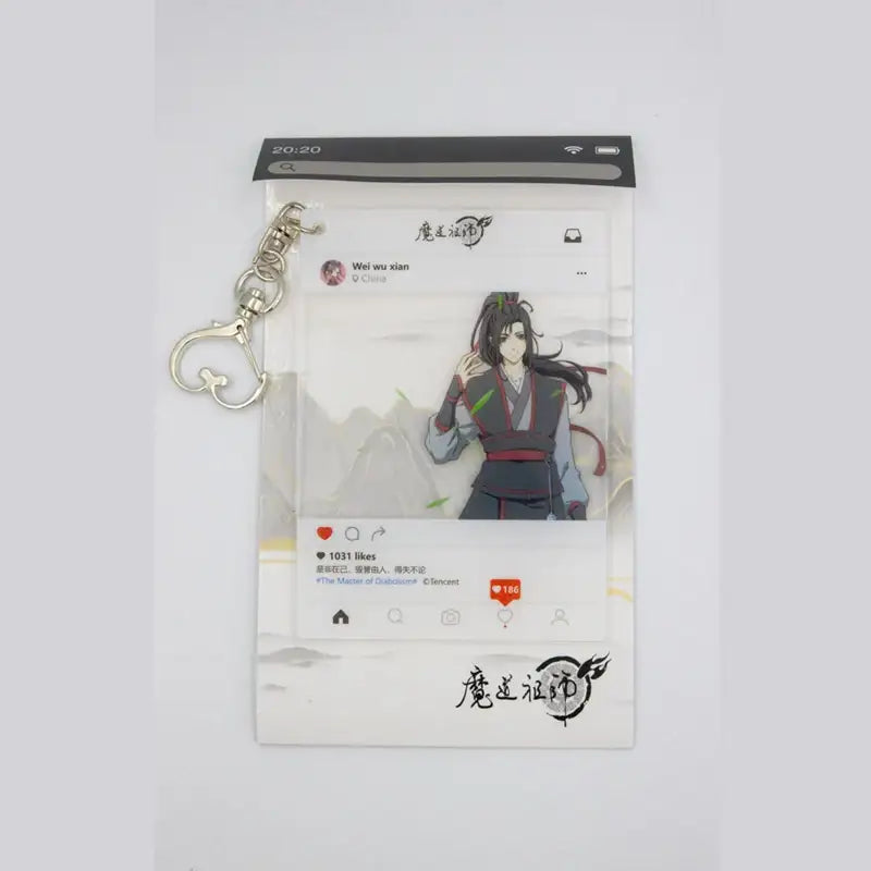 GOODSBEE - Mo Dao Zu Shi Instagram Photocard Keyring - GOODSBEE - Keyring - Harumio