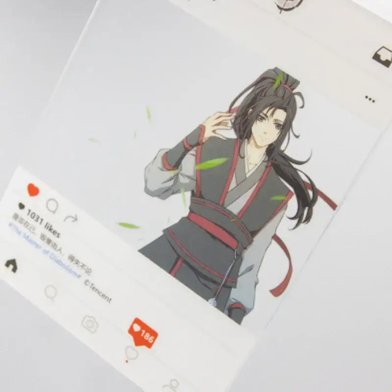 GOODSBEE - Mo Dao Zu Shi Instagram Photocard Keyring - GOODSBEE - Keyring - Harumio