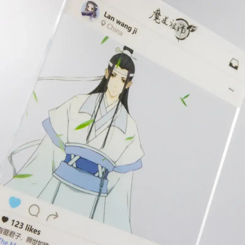 GOODSBEE - Mo Dao Zu Shi Instagram Photocard Keyring - GOODSBEE - Keyring - Harumio