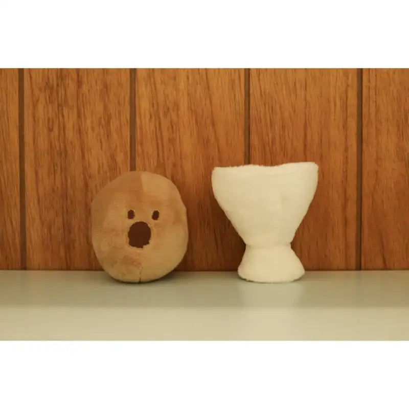 Dinotaeng - Soft Boiled Quokka Egg Plush Doll - Dinotaeng - Plush doll - Harumio