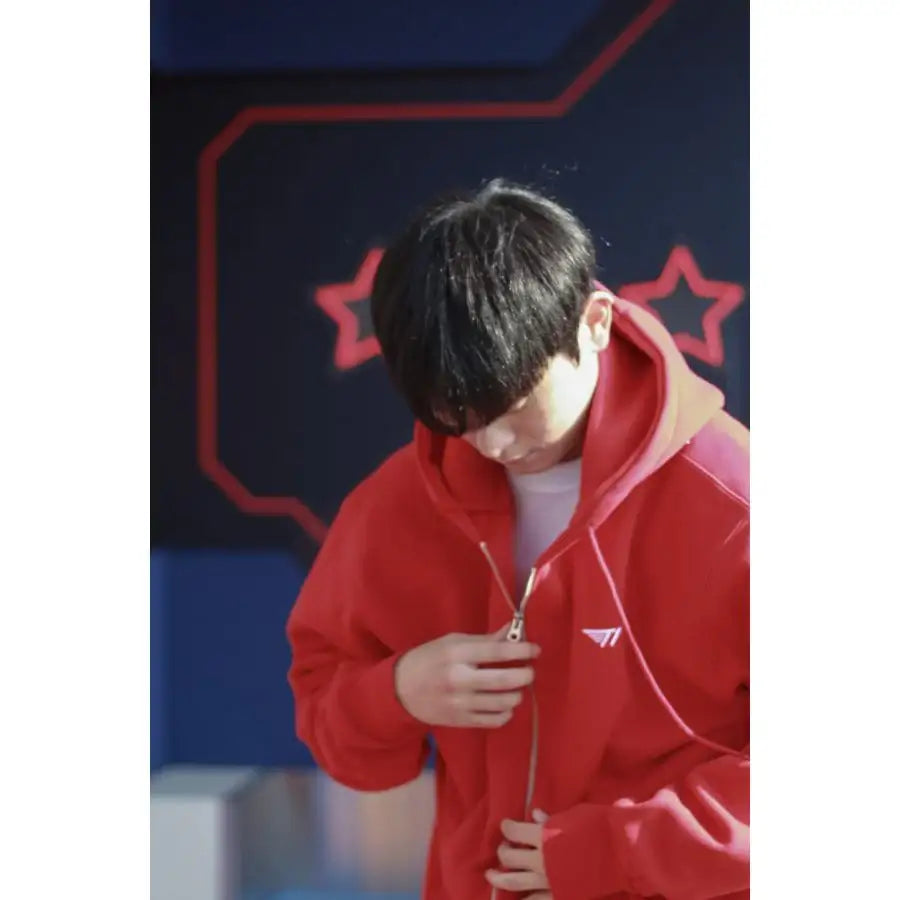 SK Telecom T1 - Zip-Up Hoodie - SK Telecom T1 - Clothing - Harumio