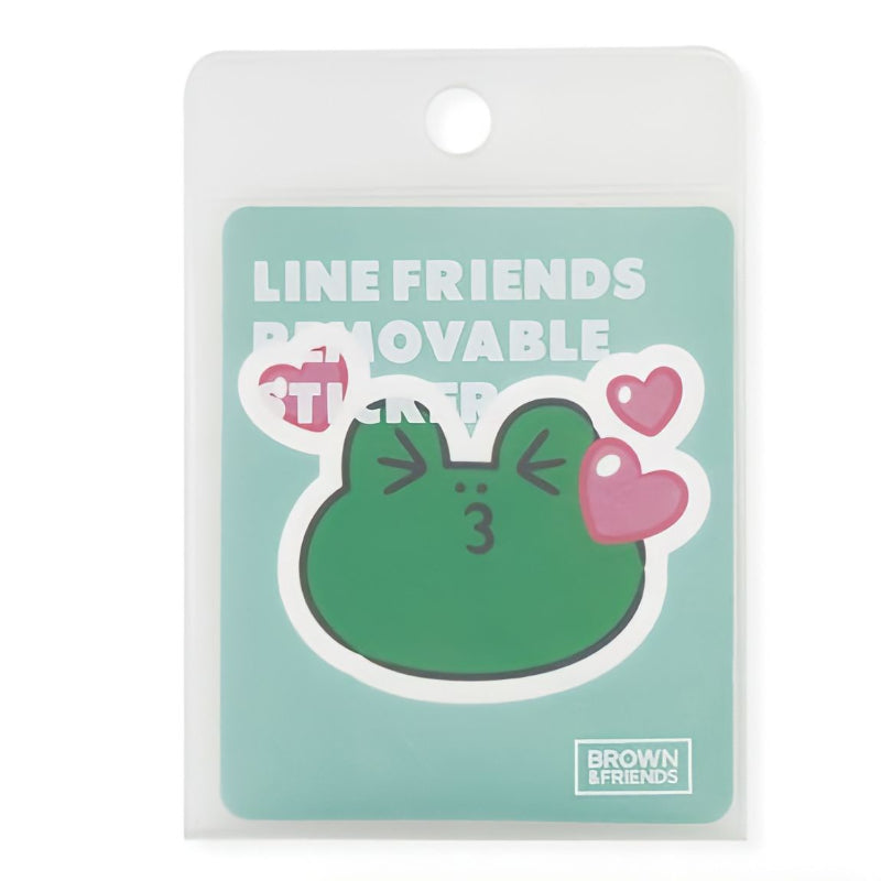 Line Friends - Leonard Removable Sticker (Type 25)