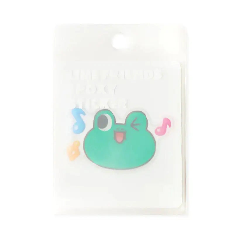 Line Friends - Leonard Epoxy Sticker (Type 26) - Line Friends - Sticker - Harumio
