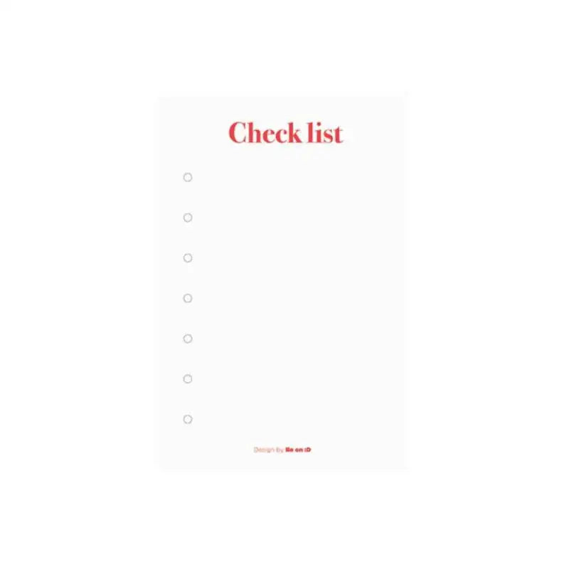 Be On D - Check Sticky Memo-It L - Be On D - Stationery - Harumio