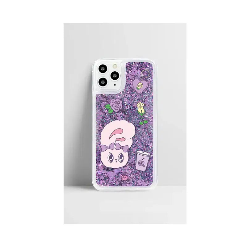 Esther Bunny - Glitter Phone Case - Esther Bunny - Accessories - Harumio