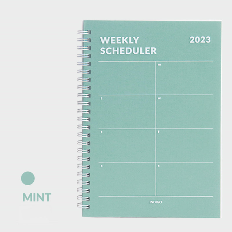 Indigo - 2023 A5 Weekly Scheduler Planner