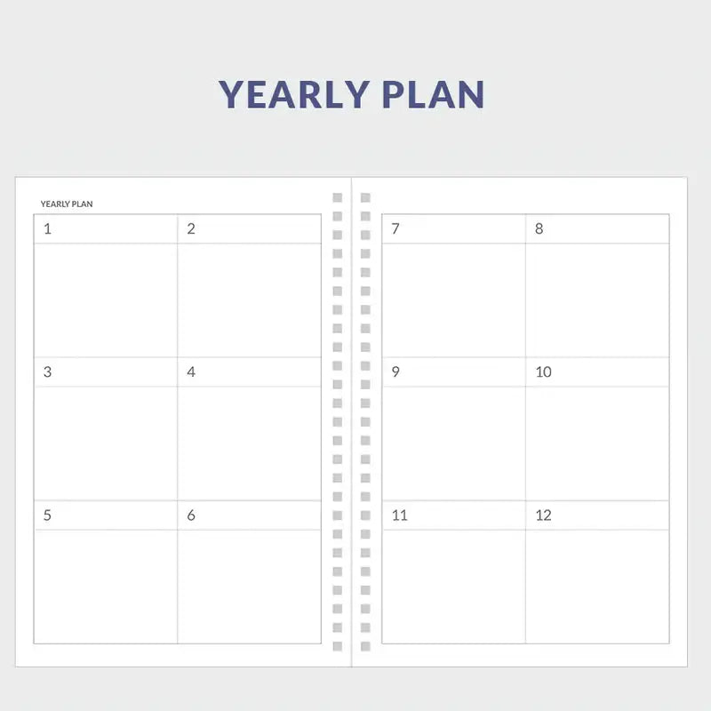 Indigo - 2023 A5 Weekly Scheduler Planner - Indigo - Planner - Harumio