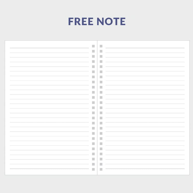 Indigo - 2023 A5 Weekly Scheduler Planner