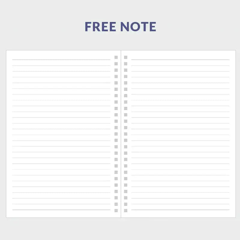 Indigo - 2023 A5 Weekly Scheduler Planner - Indigo - Planner - Harumio