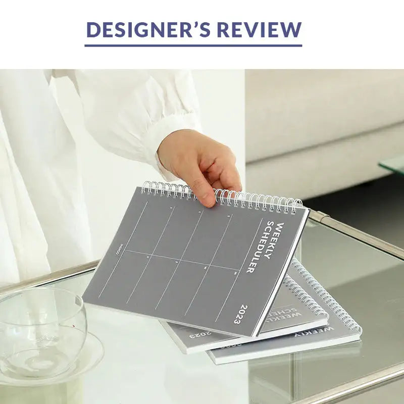 Indigo - 2023 A5 Weekly Scheduler Planner - Indigo - Planner - Harumio