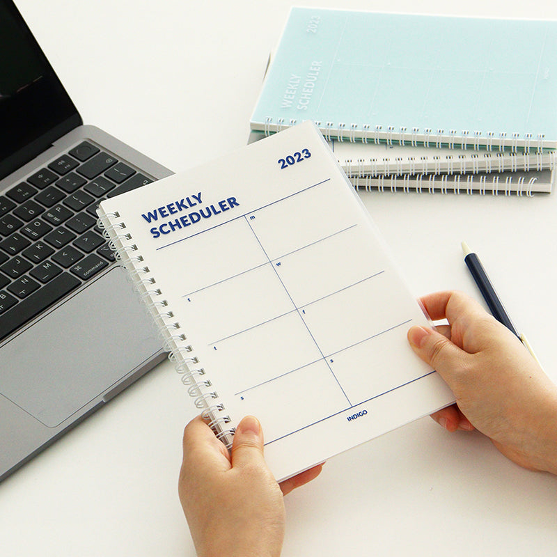Indigo - 2023 A5 Weekly Scheduler Planner