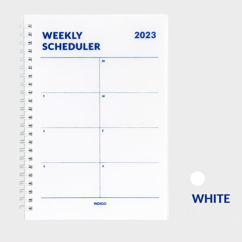 Indigo - 2023 A5 Weekly Scheduler Planner