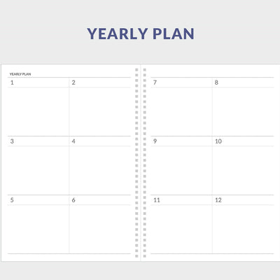 Indigo - 2023 A4 Monthly Scheduler Planner
