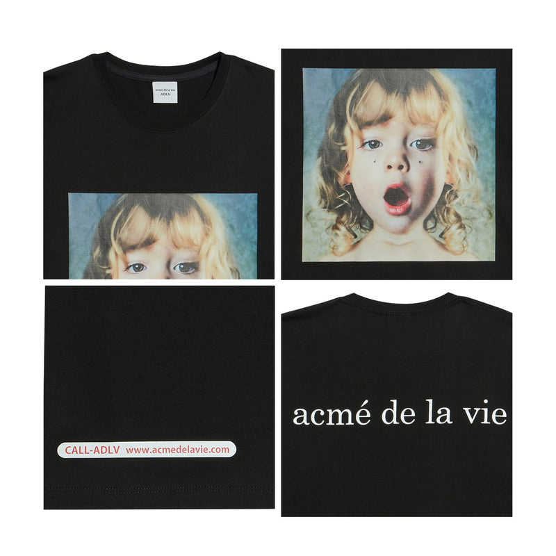 ADLV - Baby Face with Jewelry Short Sleeve T-Shirt
