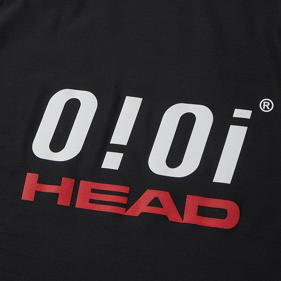 HEAD x 5252 by O!Oi - Logo Basic Rash Guard - Men (Black)