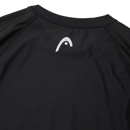 HEAD x 5252 by O!Oi - Logo Basic Rash Guard - Men (Black)
