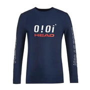 HEAD x 5252 by O!Oi - Logo Basic Rash Guard - Men (Navy) - HEAD - Swimwear - Harumio