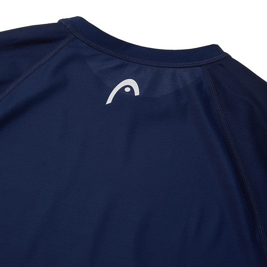 HEAD x 5252 by O!Oi - Logo Basic Rash Guard - Men (Navy)
